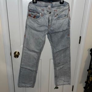 True Religion Men’s Jeans Size 34 w/Minor Staining